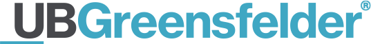UB Greensfelder Logo Registered - 2-Color CMYK 01.13.25